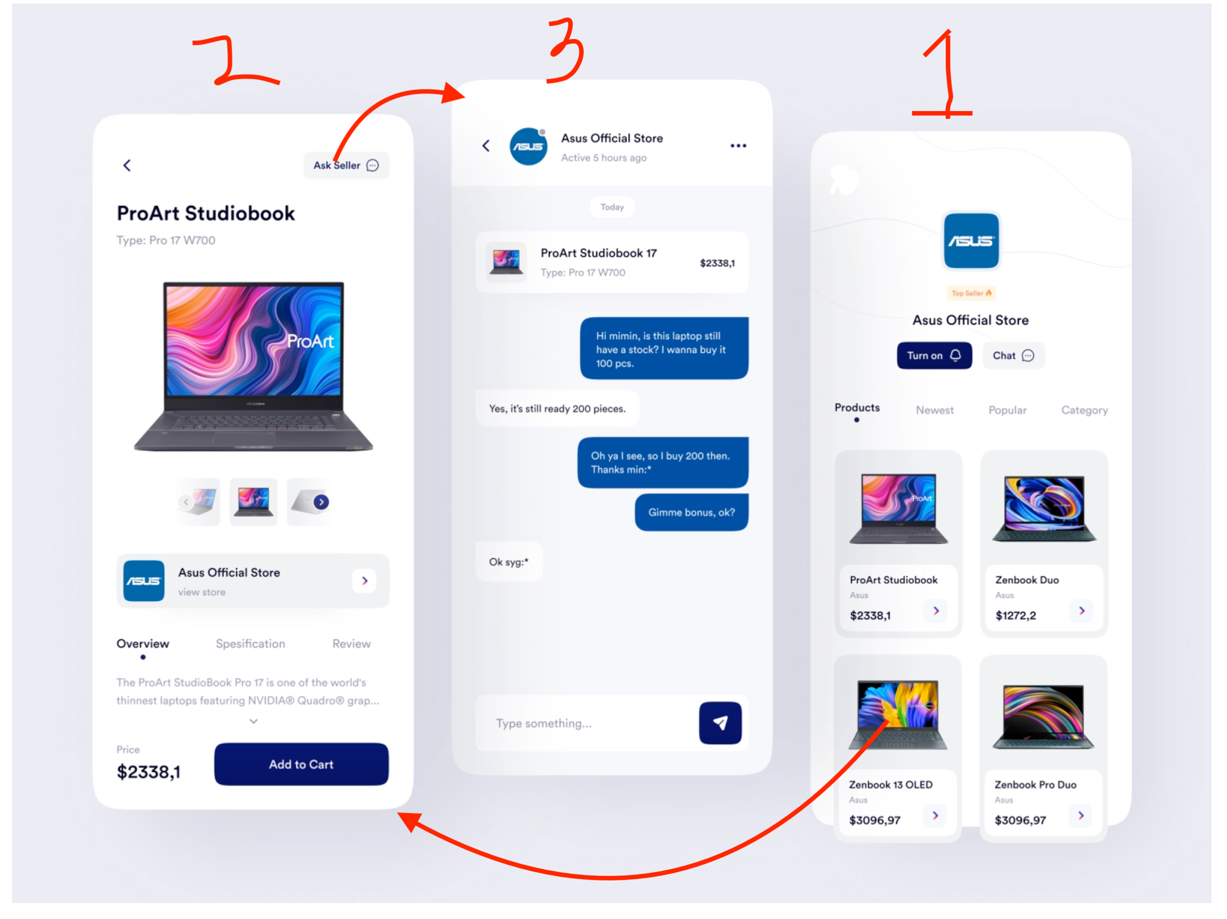 An E-Commerce Mobile UI Application built using React Native CLI - Available for download on Android!